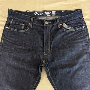 New Denizen by Levi Jeans Denim 218 Slim Straight Fit Mens Sz 38 x 32